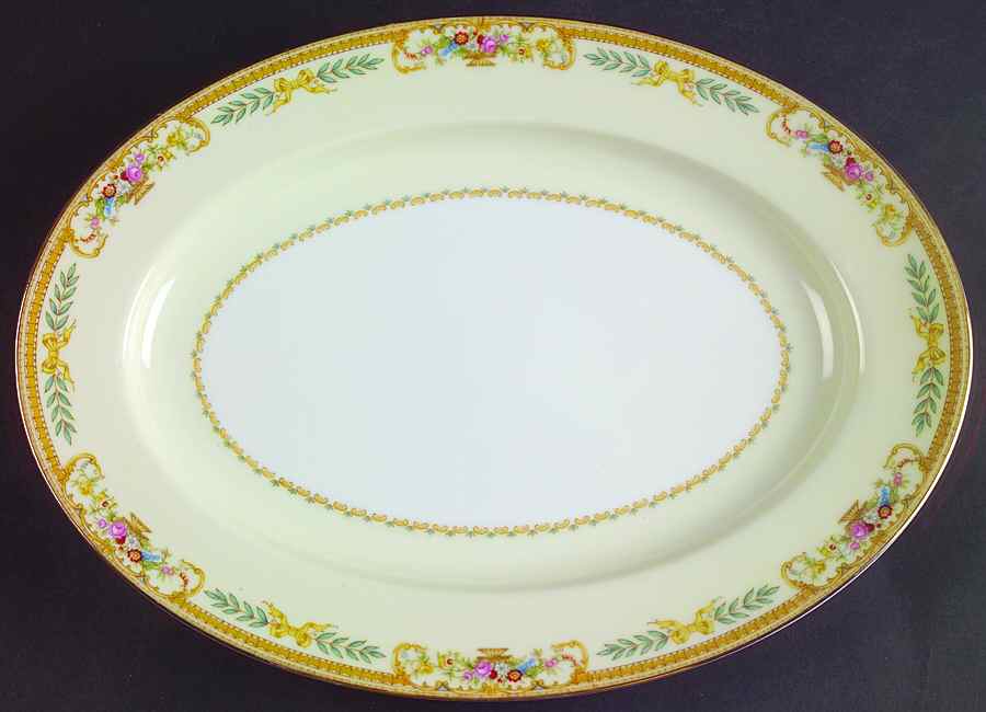 Tiara 11" Oval Serving Platter by Noritake-1