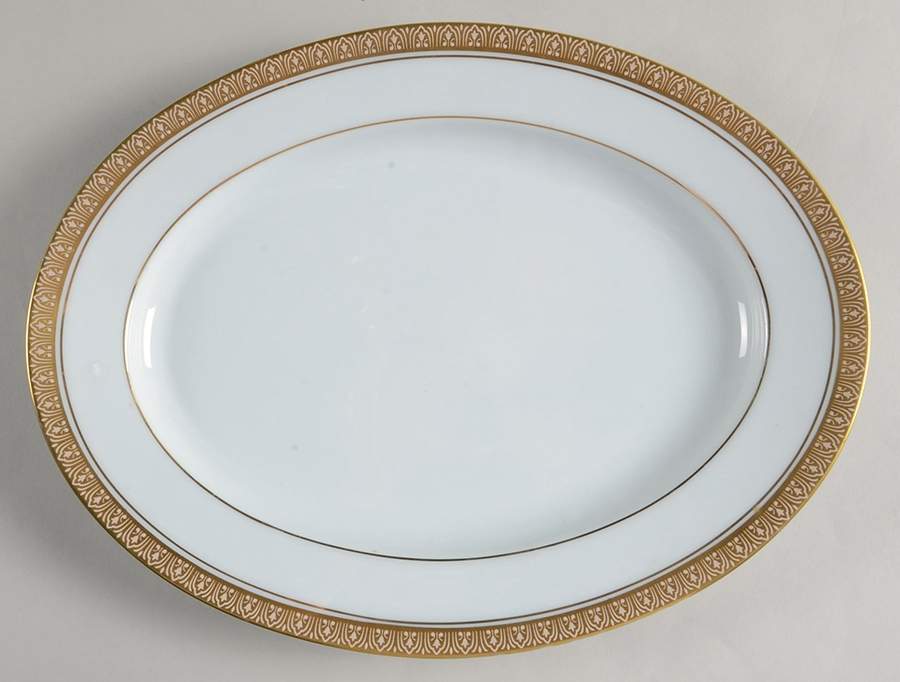 Tiara 11" Oval Serving Platter by Noritake-1