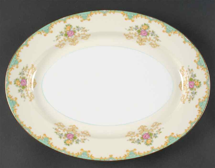 Tiffany 13" Oval Serving Platter by Noritake-1