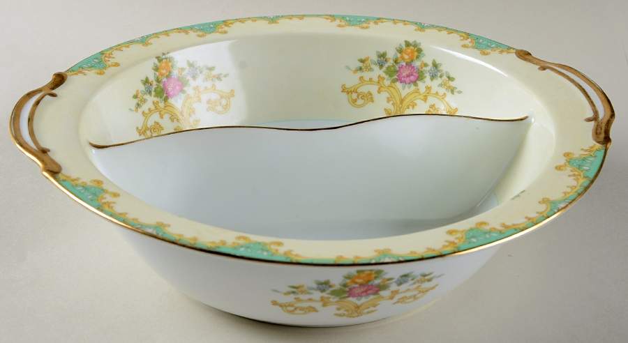 Tiffany Round Divided Vegetable Bowl by Noritake-1
