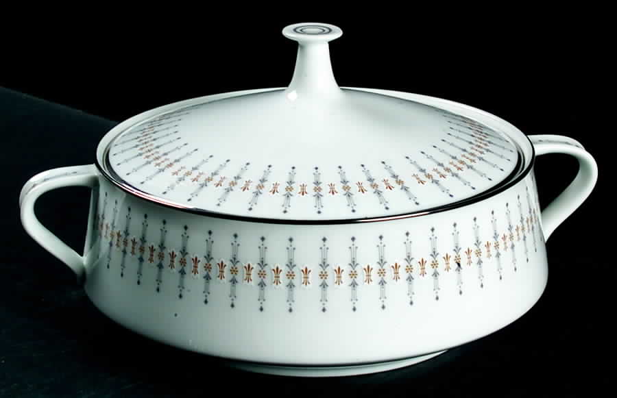 Tiffany Round Covered Vegetable by Noritake-1