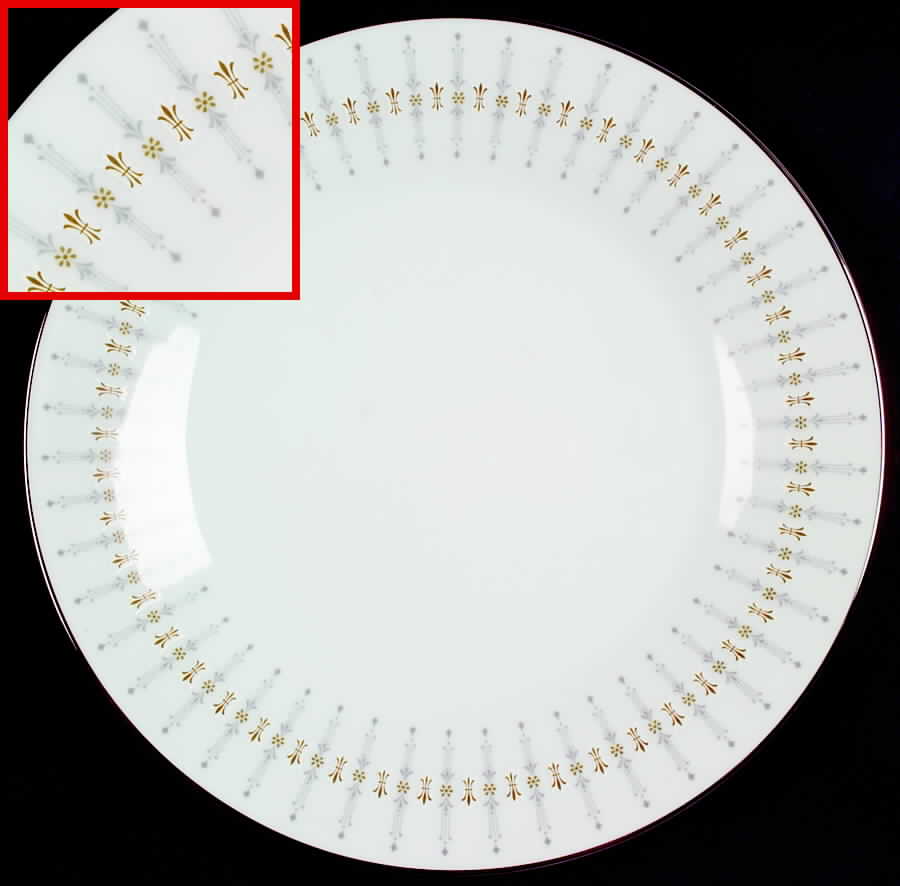 Tiffany Dinner Plate by Noritake-1
