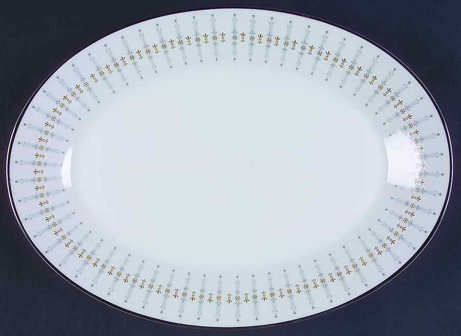 Tiffany 13" Oval Serving Platter by Noritake-1