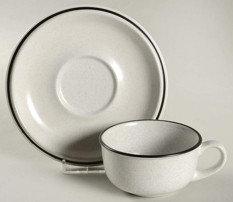Tina Flat Cup & Saucer Set by Noritake-1