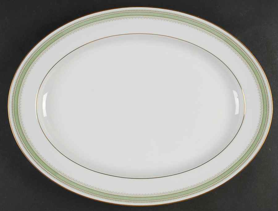 Tisdale 16" Oval Serving Platter by Noritake-1