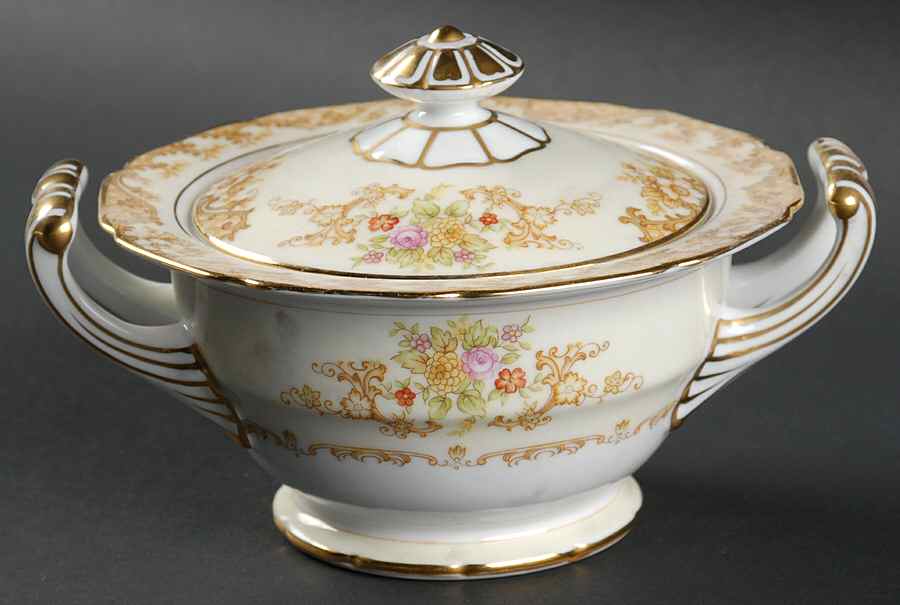 Titus Sugar Bowl & Lid by Noritake-1