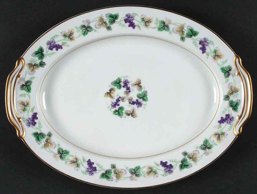 Tokay 11" Oval Serving Platter by Noritake-1