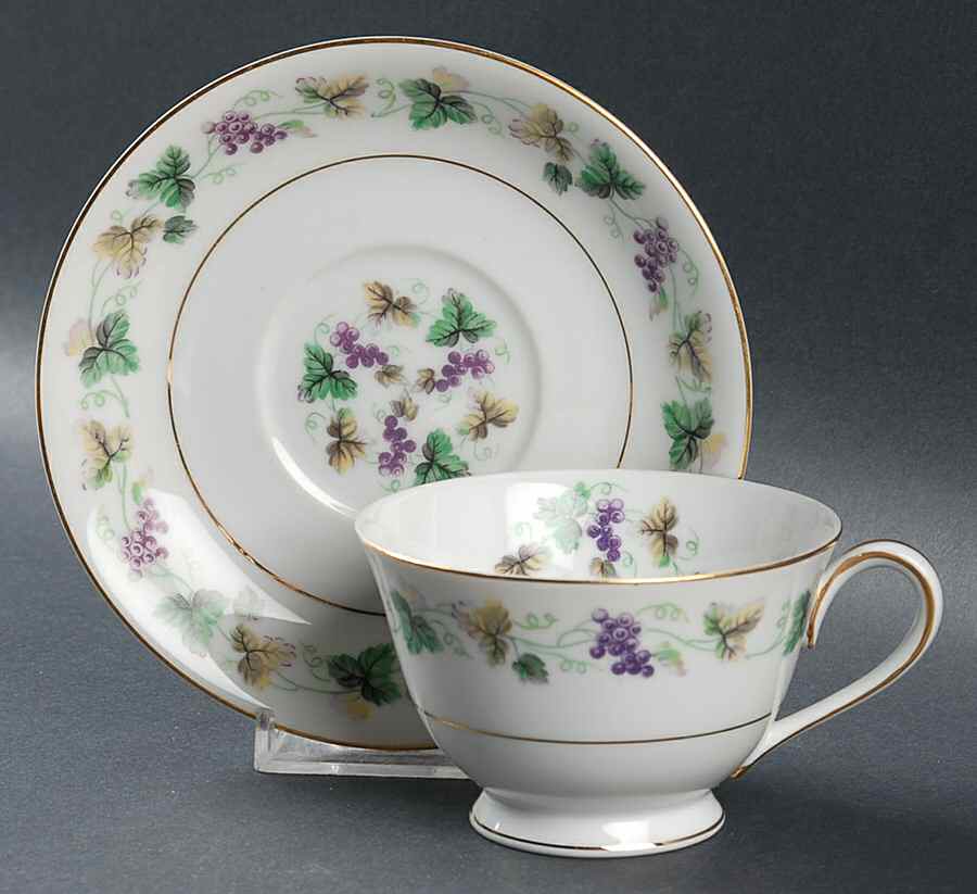 Tokay Oversized Cup & Saucer Set by Noritake-1