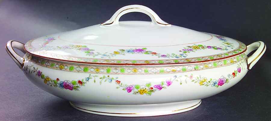 Tokio Oval Covered Vegetable by Noritake-1