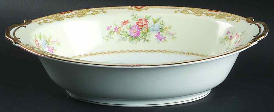 Topaze 10" Oval Vegetable Bowl by Noritake-1
