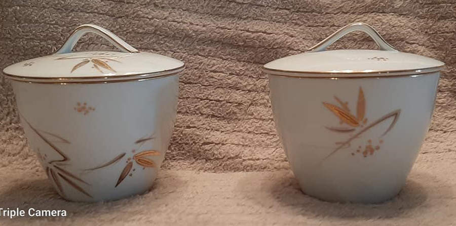 Toko-Ri Sugar Bowl & Lid by Noritake-1