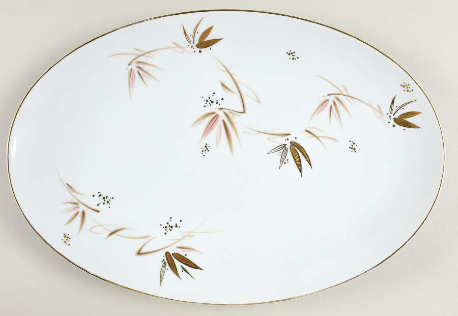 Toko-Ri 16" Oval Serving Platter by Noritake-1