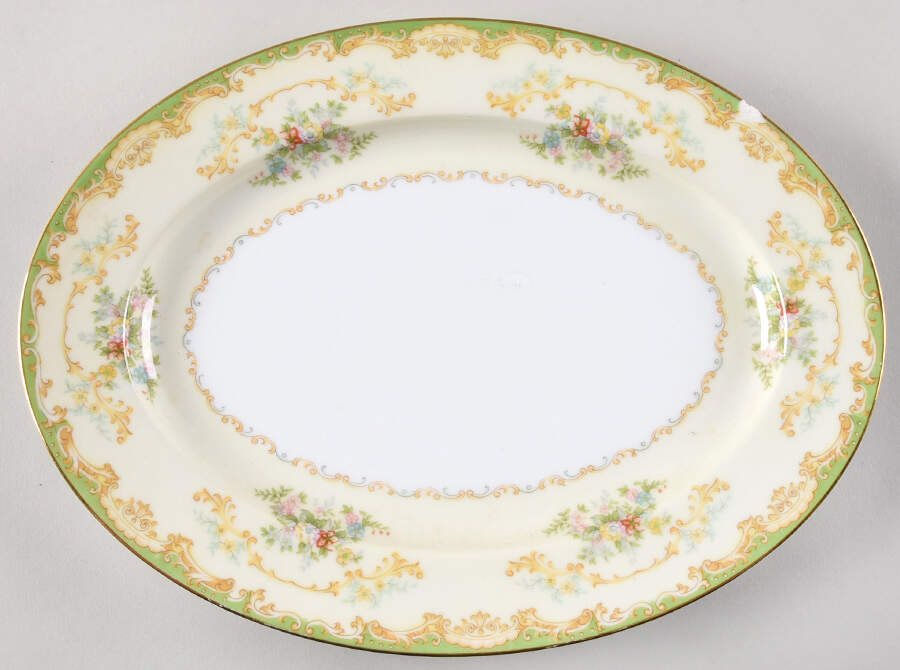 Tosca 11" Oval Serving Platter by Noritake-1
