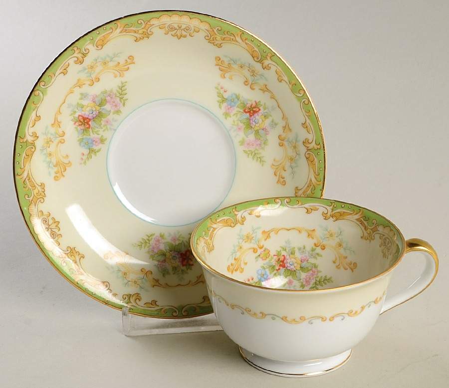 Tosca Footed Cup & Saucer Set by Noritake-1