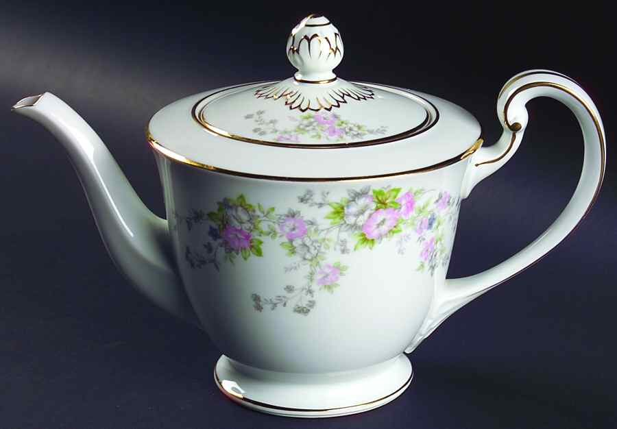 Touraine Teapot & Lid by Noritake-1