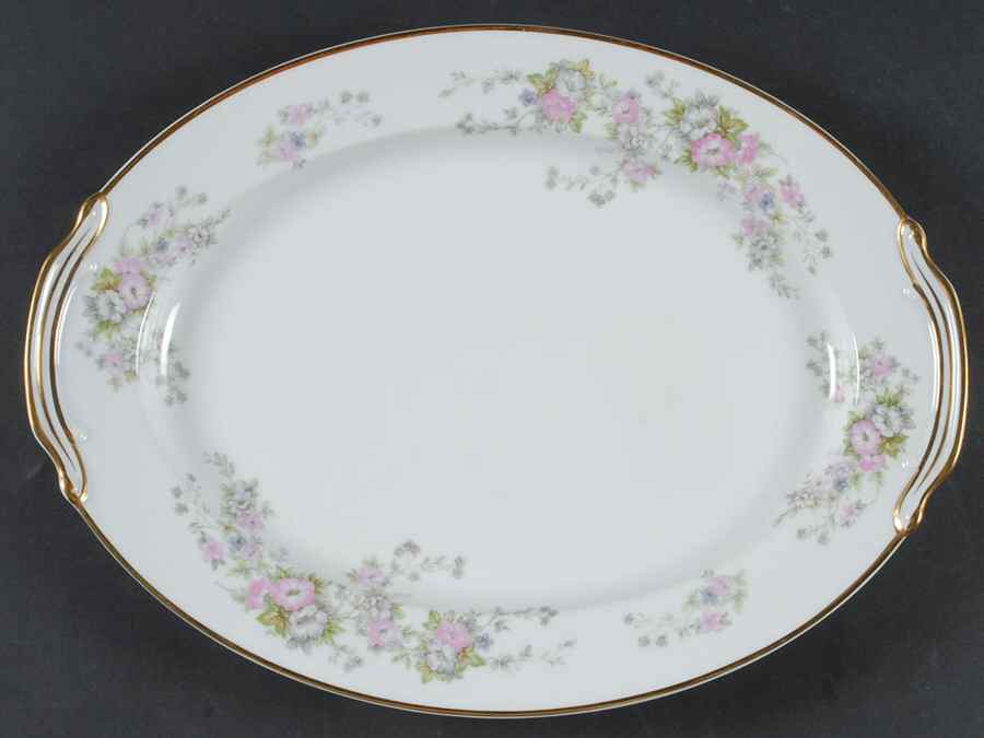 Touraine 13" Oval Serving Platter by Noritake-1