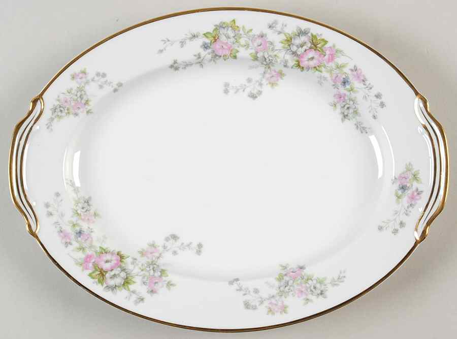 Touraine 11" Oval Serving Platter by Noritake-1