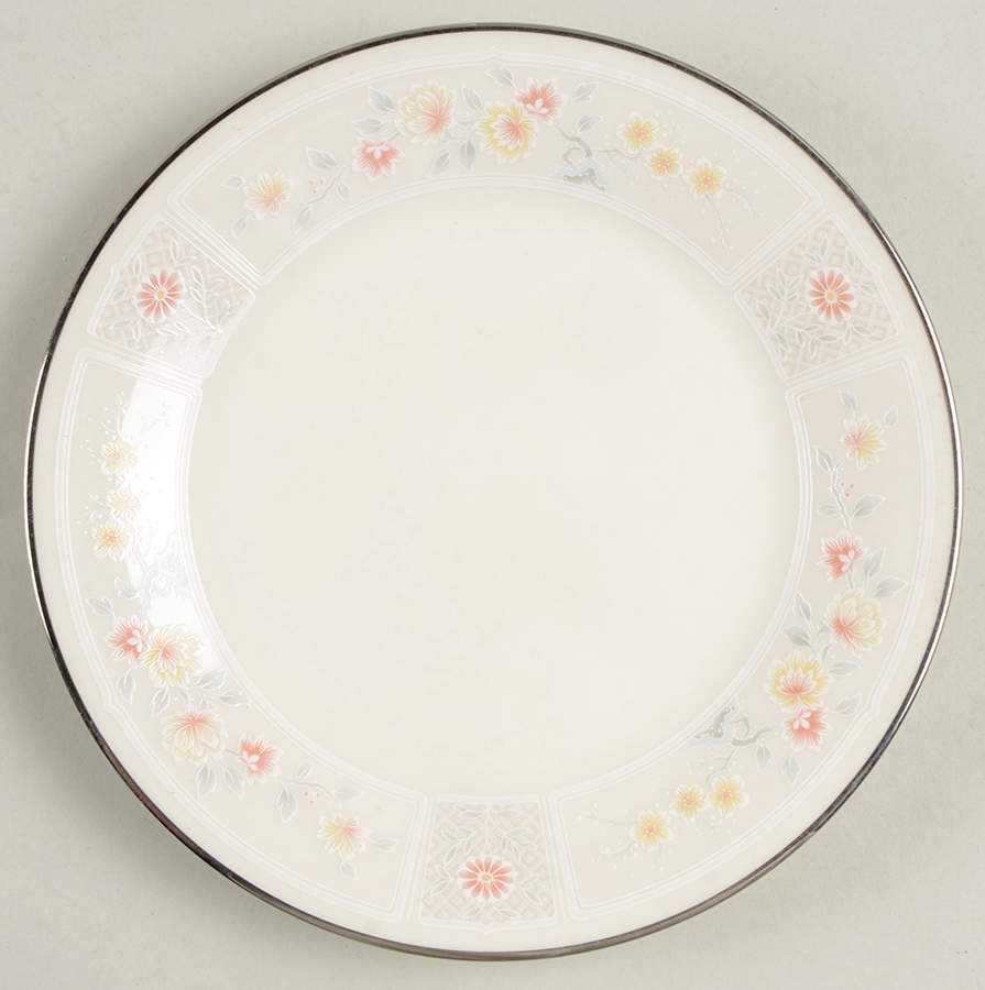 Tracery Bread & Butter Plate by Noritake-1