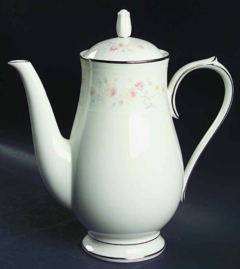 Tracery Coffee Pot & Lid by Noritake-1