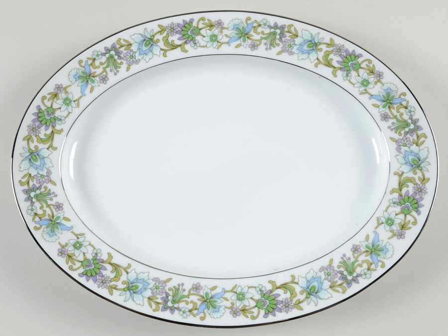 Tradition 13" Oval Serving Platter by Noritake-1