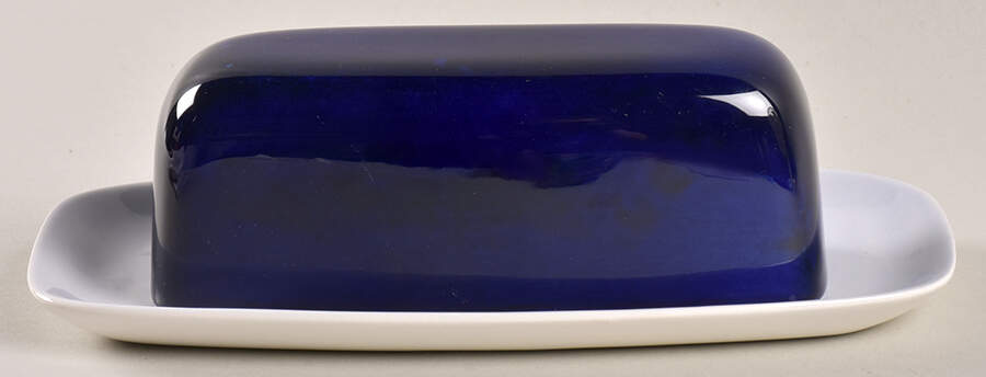 Trees 1/4 Lb Covered Butter by Noritake-1
