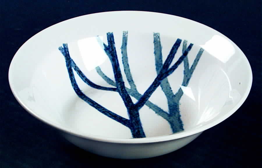 Trees Rim Cereal Bowl by Noritake-1