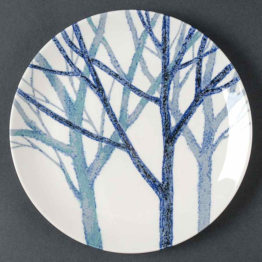 Trees Dessert Plate/Gravy Boat Stand by Noritake-1