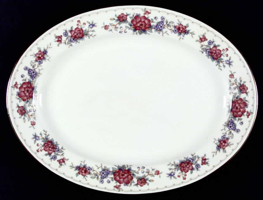 Tremont (3081) 13" Oval Serving Platter by Noritake-1