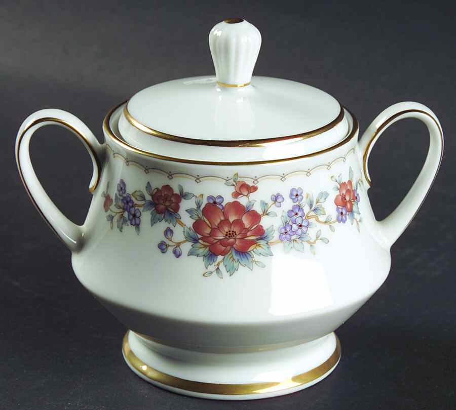 Tremont (3081) Sugar Bowl & Lid by Noritake-1