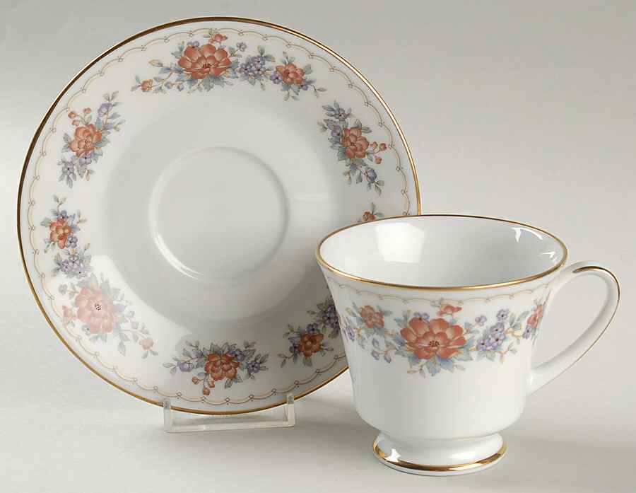 Tremont (3081) Footed Cup & Saucer Set by Noritake-1