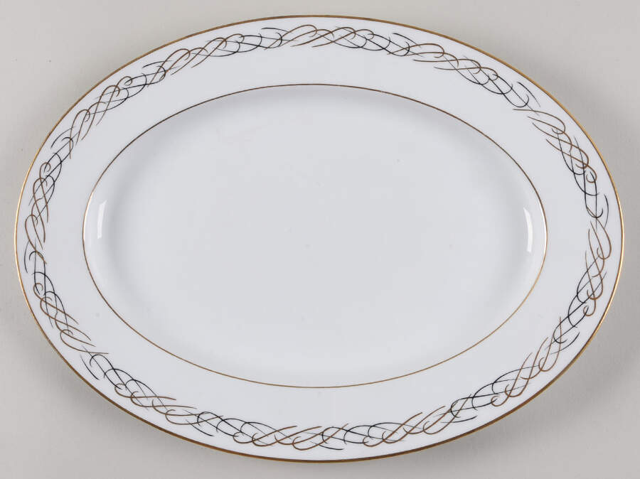 Trent 14" Oval Serving Platter by Noritake-1
