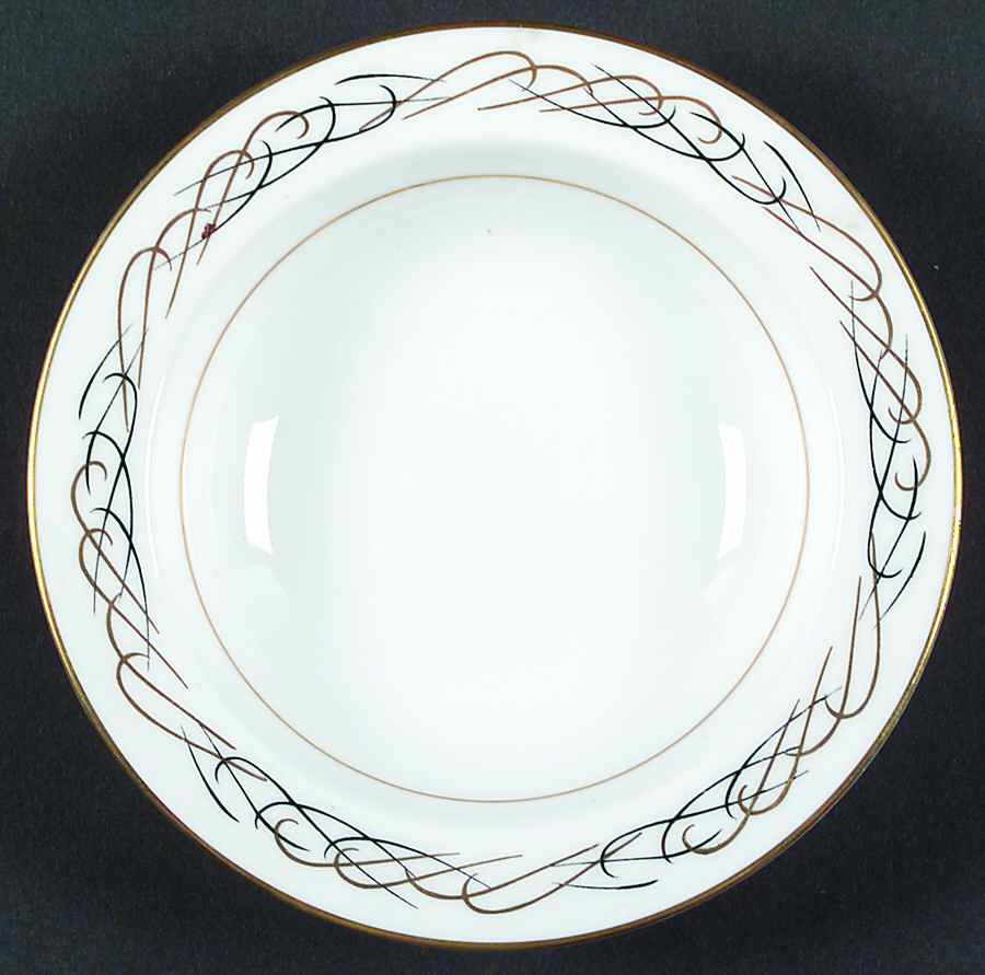 Trent Rim Fruit/Dessert (Sauce) Bowl by Noritake-1