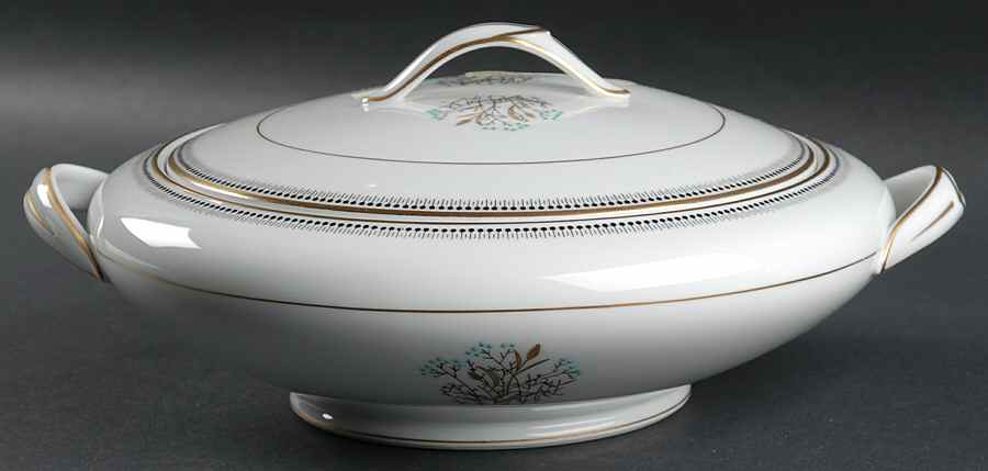 Trevor Round Covered Vegetable by Noritake-1