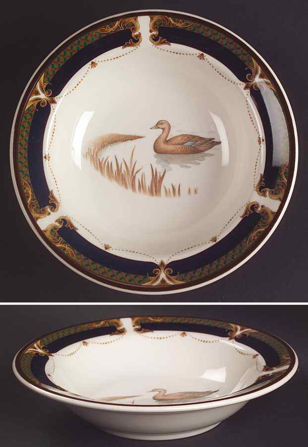 Tranquil Glen Rim Fruit/Dessert (Sauce) Bowl by Noritake-1