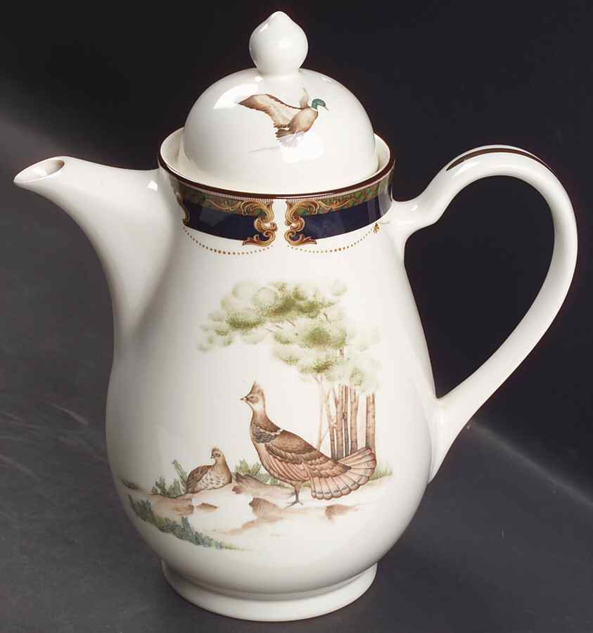Tranquil Glen Tea/Coffee Pot & Lid by Noritake-1