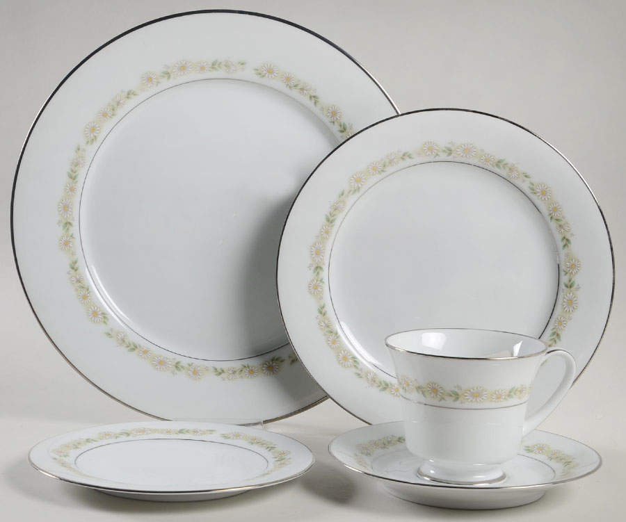Trilby 5 Piece Place Setting by Noritake-1