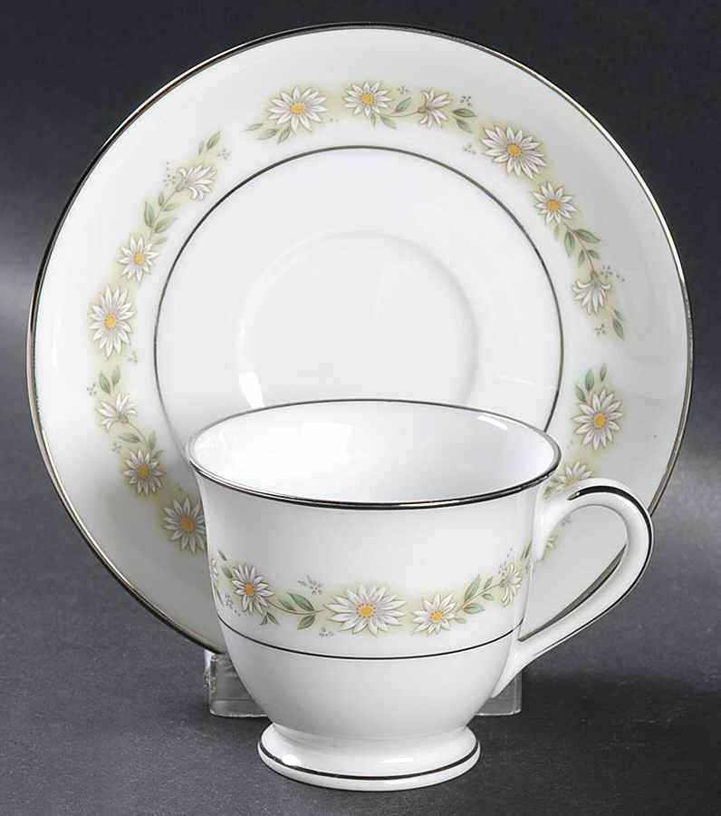 Trilby Footed Demitasse Cup & Saucer Set by Noritake-1