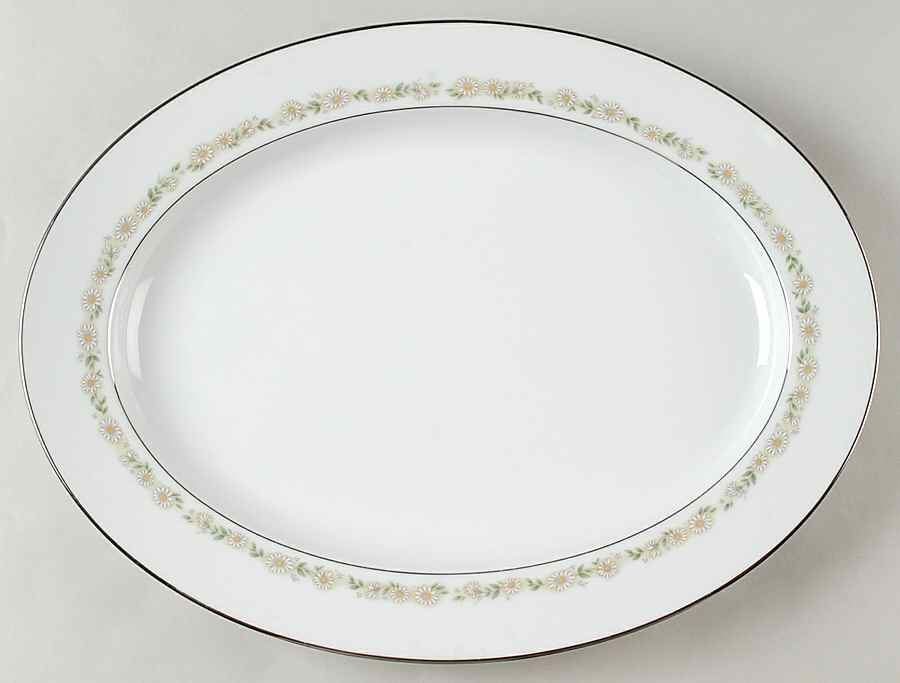 Trilby 16" Oval Serving Platter by Noritake-1