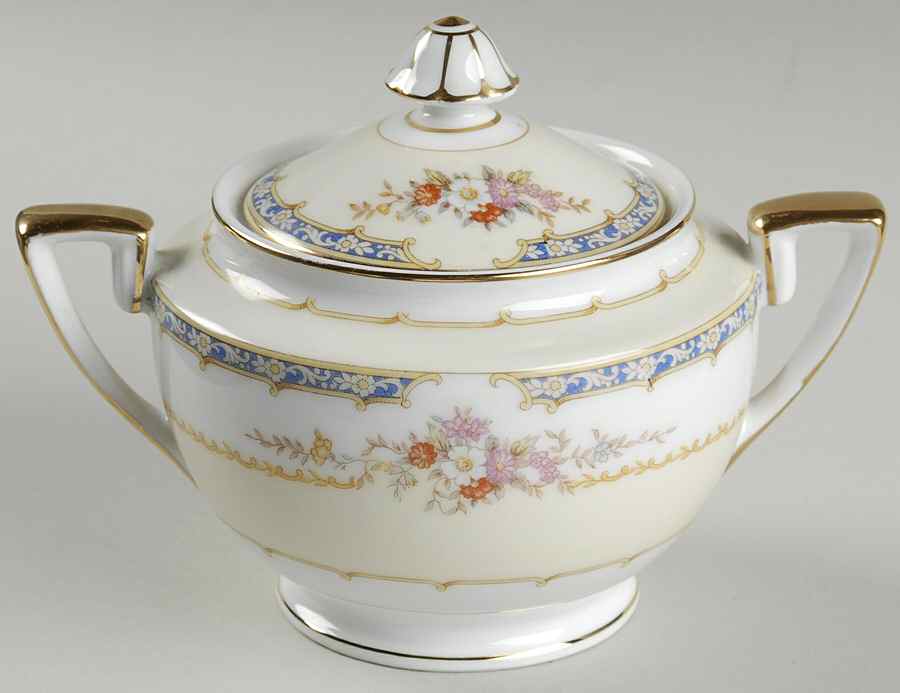 Trianon Sugar Bowl & Lid by Noritake-1