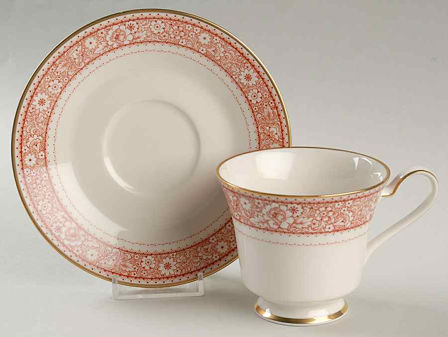 Tribute Footed Cup & Saucer Set by Noritake-1