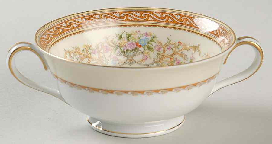 Trinity Footed Cream Soup Bowl by Noritake-1