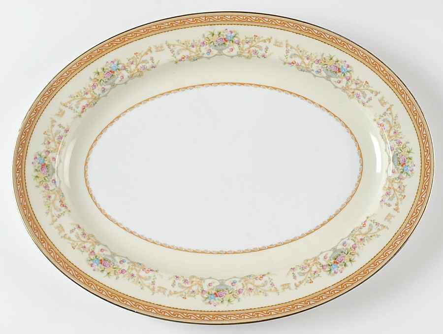Trinity 16" Oval Serving Platter by Noritake-1