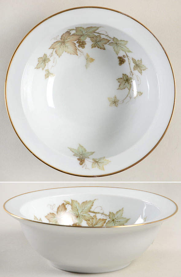Trailing Ivy Rim Cereal Bowl by Noritake-1