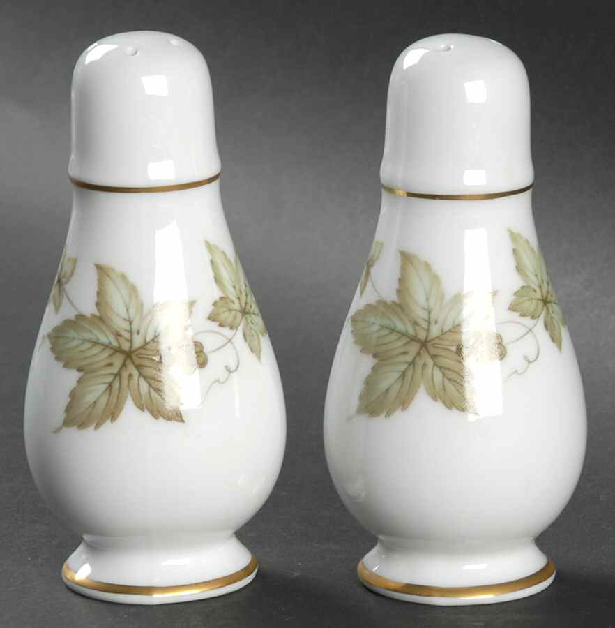 Trailing Ivy Salt & Pepper Set by Noritake-1