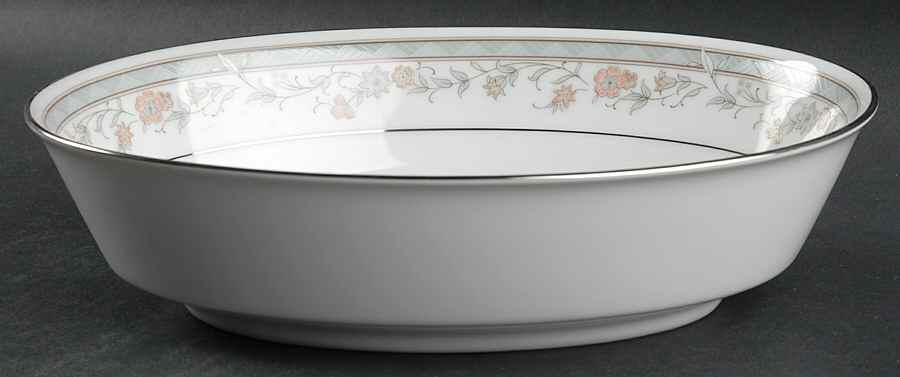 True Love 9" Oval Vegetable Bowl by Noritake-1