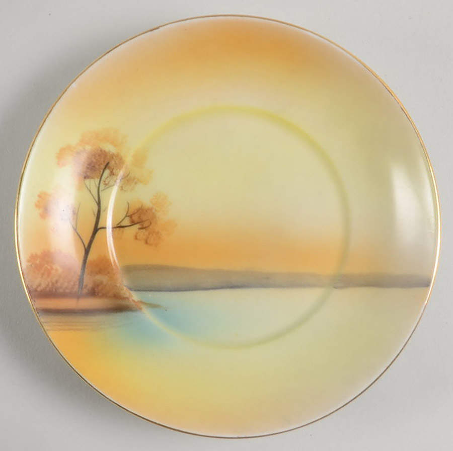 Tree In The Meadow Underplate for Jam/Jelly by Noritake-1