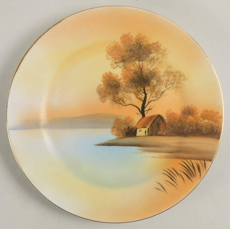 Tree In The Meadow Salad Plate by Noritake-1