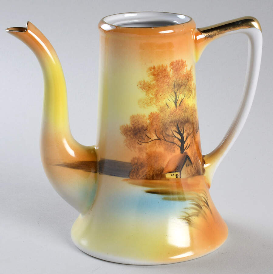 Tree In The Meadow Mini Coffee Pot No Lid by Noritake-1