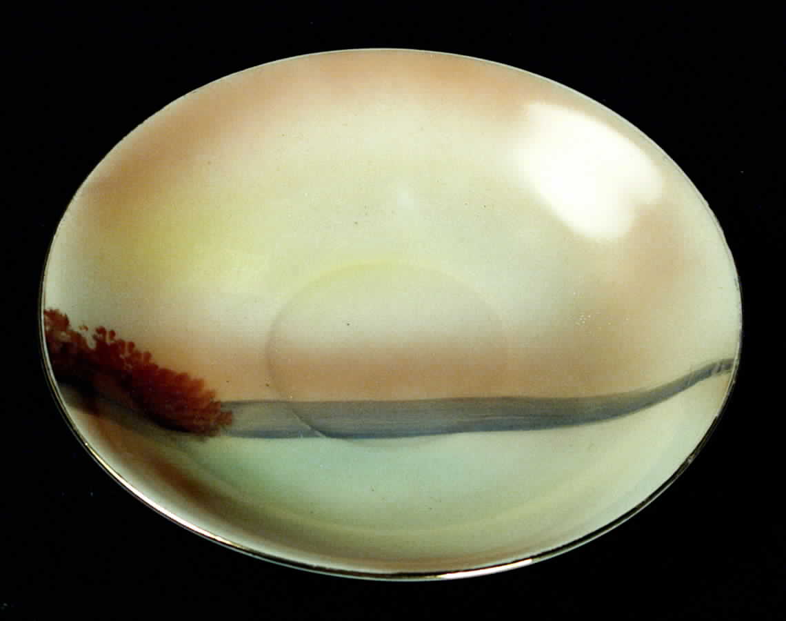 Tree In The Meadow Saucer for Demitasse Cup by Noritake-1