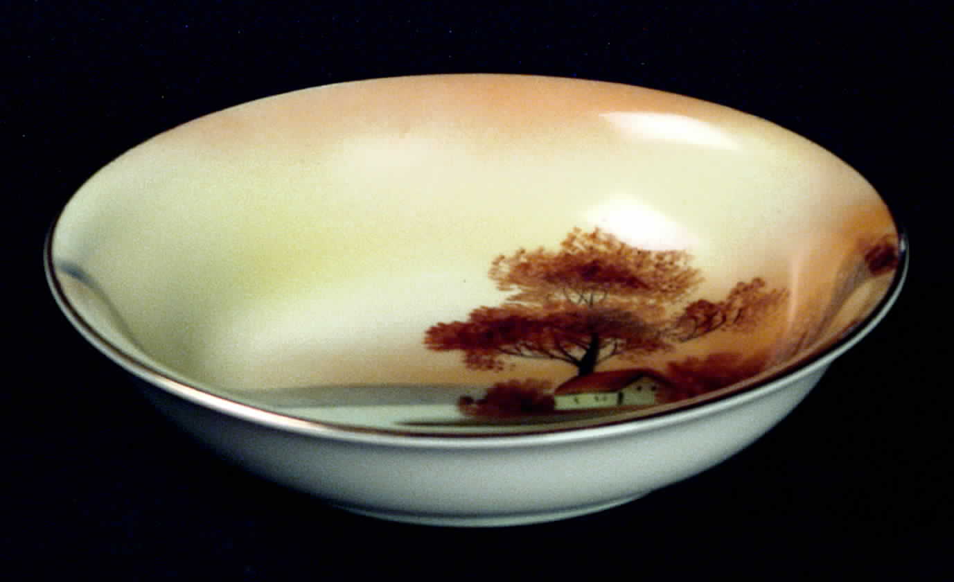 Tree In The Meadow Fruit/Dessert (Sauce) Bowl by Noritake-1